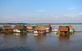 Floating Village in Iquitos